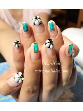 ノワール ネイルアンドスクール(Noire)/★エスニック風ネイル★