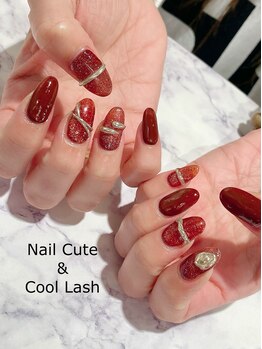 ネイルキュート アンド クールラッシュ 亀有店(nailcute & CoolLash)/リングネイル