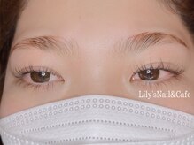 リリーズネイルアンドカフェ 相模原店(Lily's Nail&Cafe)/眉毛立ち上げパーマ