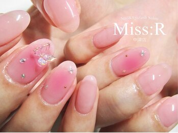 ミスアール ナカツ(Miss:R Nakatsu)/チークネイル
