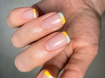 オーラリー ネイル アート メゾン(ORRERY nail art maison)/ハンド / ハーフライン