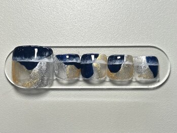 ジョアネイル(JOA Nail)/ネイビー/ニュアンス/インク