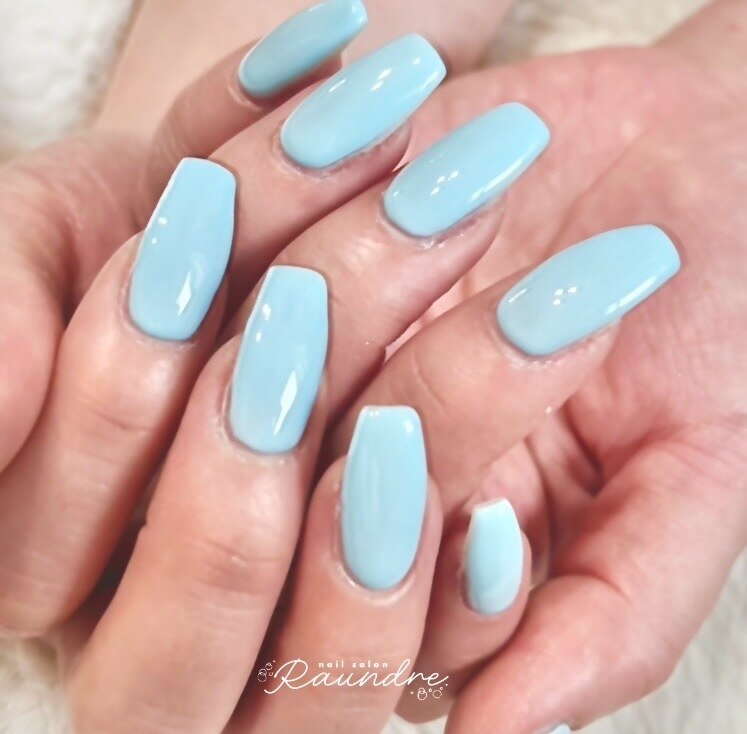 水色/シルバー/メタリック - 大倉ノドカ 🐍💖A.I.W. / Nail