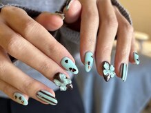 シオネイルサロン 下北沢2号店(sio.nailsalon)/お客様持ち込みdesign -90min