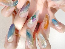 ネイルサロン ディーバ 奈良香芝店(Diva)の雰囲気（自爪のような長さだしが1本からできて、バラついた爪が綺麗に♪）
