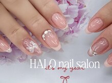 ハロ(Halo)/春のキラキラフレンチ