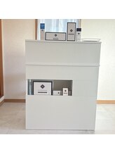 ホワイトニング専門店　WHITENING BEAUTY　光の森店【3月14日OPEN（予定）】/当店の受付カウンターです♪