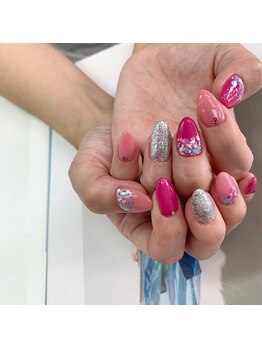 ベベ 伊丹店(BeBe)/夏のシェルネイル