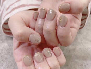 プライズアイリス アイラッシュ 池袋東口店(prize Iris eyelash)/ヌーディーニュアンスフレンチ