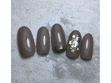 ネイルサロンクリアヴィラ(nail salon clear villa)/simple design ¥7990