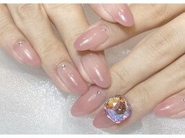 【パラジェル】ビジューネイル