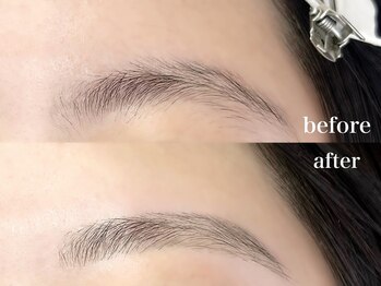 ソプラ 京都駅前店(sopra)/自眉を活かしたデザイン