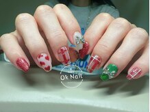 オーケーネイル(OK NAIL)/クリスマスネイル