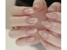 ファンシー 三軒茶屋店(Fancy)/春ネイル/桜/ワンホン