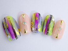 ネイルサロン ドレリッチ 大宮店(drerich)/縦グラ個性派カラー