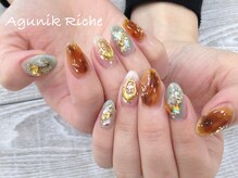 アグニークリッシェ(Agunik Riche)/【べっこうネイル】