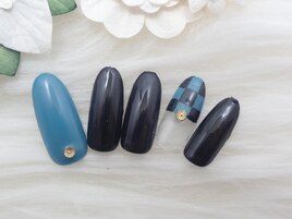 お正月　着物ネイル　￥7590