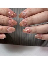 プリュネ(Prune)/ピンク/ブラウン/ゴールド