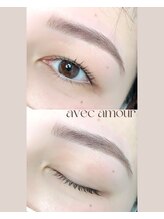 アヴェックアムール 豊田(avec amour)/まつ毛パーマ×アイブロウSET