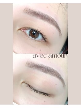 アヴェックアムール 豊田(avec amour)/まつ毛パーマ×アイブロウSET