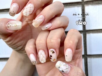 アイネイルトゥー 小倉(ai nail two)/ホワイトネイル