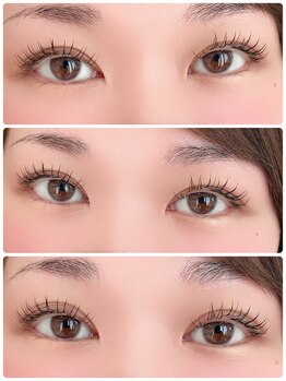 クリア アイラッシーズ アンド ネイルサロン シャイン(CLEAR & SHINE)/フラットラッシュ80本