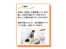 なないろ接骨院 なないろトレーニングセンター/5.施術開始