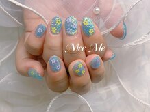 ナイスミー(Nice Me)/キラキララメ、お花ホロ！