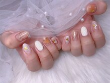 スノーネイルサロン 新宿店(Snow nail salon)/ニットセーターツイードミラー