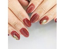 メラネイル(me la nail)の雰囲気（シンプルワンカラーデザインもお任せください/川俣町/福島市/）