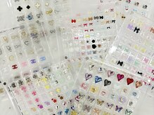 ルボンネイル(lebon nail)の雰囲気（コース内料金パーツもこんなにたくさん☆）