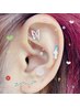 【耳つぼジュエリー両耳10粒☆】ネイルとセットでお得☆※単品でのご予約不可