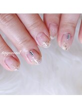 たゆ ネイル(たゆnail)/パラジェルキラキラネイル☆