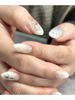 バーガンディ(BURGUNDY)/お任せデザイン