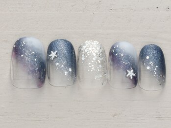 ノーネイル 海老名(NO NAIL EBINA)/七夕、宇宙 ￥4990