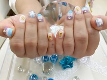 プルミエ ネイル(Premier Nail)/ボーダー★夏ネイル