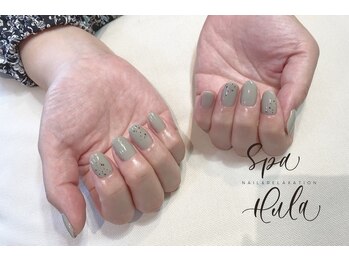 スパフーラ(Spa HULA)/ダルメシアンネイル