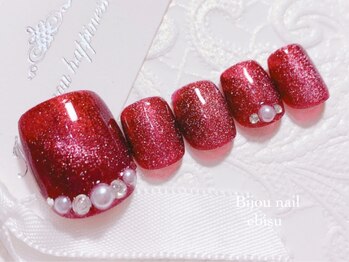 ビジュネイル(Bijou nail)/☆6980☆マグネットペディ