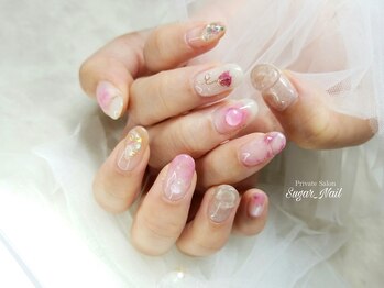 シュガーネイル(sugar nail)/ちゅるんニュアンス