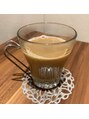ザ リラックスサロン(THE RELAX SALON)&nbsp;エネルギーチャージもほっと一息も、いつもお供は「カフェオレ」