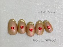 ネイルアート ジマー/90minart ¥9960