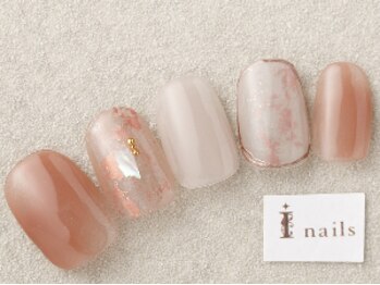 アイネイルズ 三宮店(I nails)/囲みメタリック¥6000