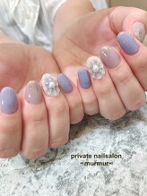 プライベート ネイルサロン マーマ(murmur)/ぷくぷくフラワー