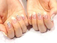 キャミ ネイル(CAMMY NAIL)/斜めフレンチ