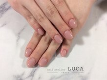 ネイルアトリエルカ(nail atelier LUCA)/S-74 大人上品ピンクベージュ