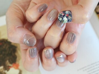 ネイル アトリエ コモード(nail atelier Comodo)/絵画ネイル [モリス]