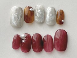 べっこうアシメニュアンス