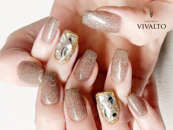 ワールド ビューティ ヴィヴァルト 宝塚店(WORLD BEAUTY VIVALTO)/フラッシュネイル/埋め尽くし