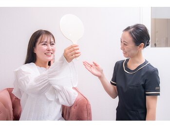 小顔フェイスラボ 豊橋店(小顔 Face Labo.)/効果の確認＆アドバイス