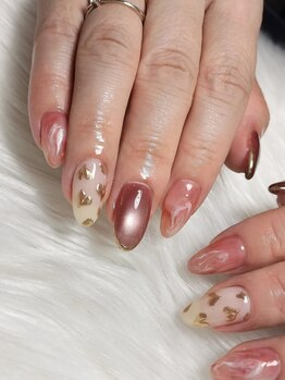 【定額ネイル】ハートネイル